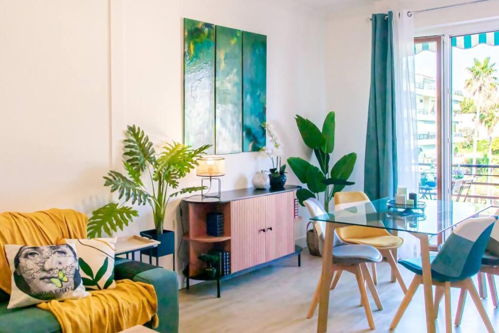 L45 Suite St Marguerite Sea View/ Balcon, Parking Wifi 尼斯 外观 照片
