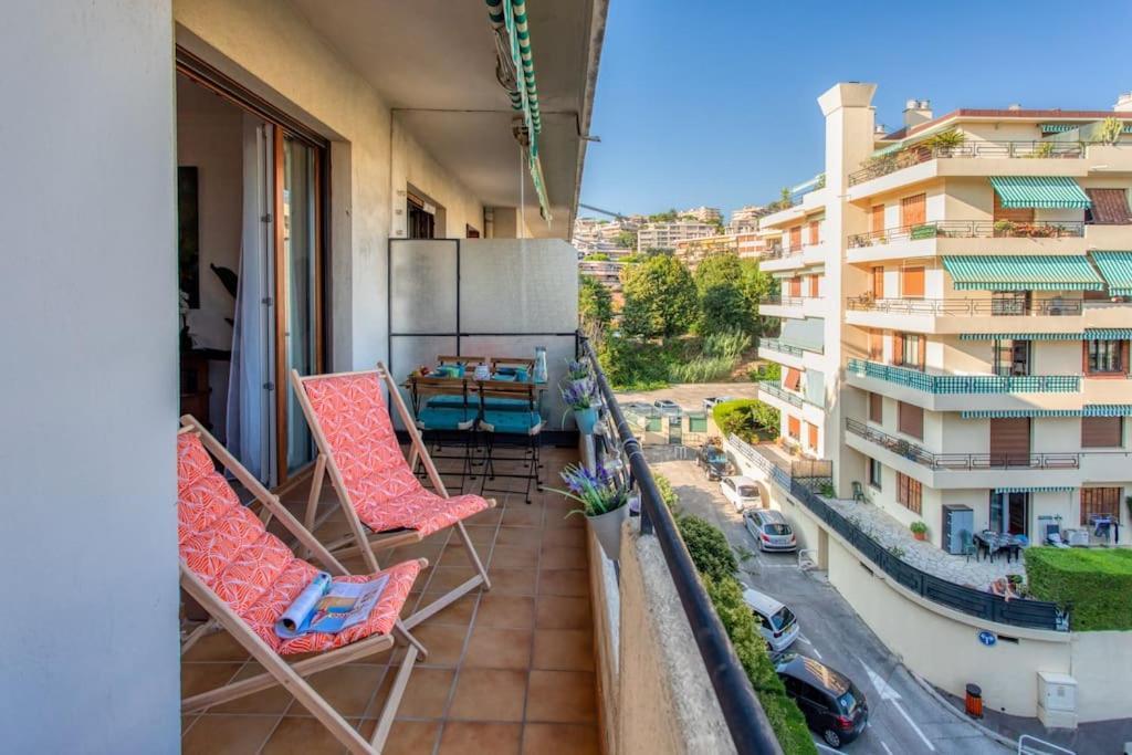 L45 Suite St Marguerite Sea View/ Balcon, Parking Wifi 尼斯 外观 照片